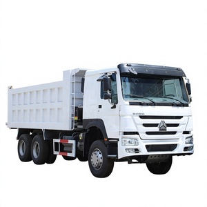 รถดัมพ์ใหม่เอี่ยมยี่ห้อ Howo 371 จากจีน จัดส่งฟรี พร้อมพวงมาลัยซ้าย 6x4 ความจุ 40 ลูกบาศก์เมตร 50 ตัน เครื่องยนต์ดีเซล ขาย - Product Image 1