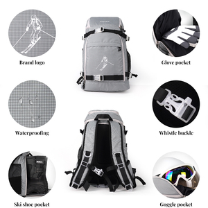 Sac à chaussures <span class=keywords><strong>de</strong></span> <span class=keywords><strong>ski</strong></span> personnalisé sac à dos <span class=keywords><strong>de</strong></span> sport d'hiver imperméable étendu <span class=keywords><strong>de</strong></span> 65 litres sac <span class=keywords><strong>de</strong></span> rangement pour casque <span class=keywords><strong>de</strong></span> <span class=keywords><strong>ski</strong></span> et équipement <span class=keywords><strong>de</strong></span> snowboard - Product Image 6