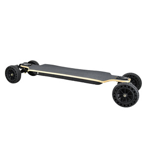 Planche à roulettes électrique tout-terrain, amortisseur, télécommande sans fil pour adultes, <span class=keywords><strong>transport</strong></span> à quatre roues - Product Image 3