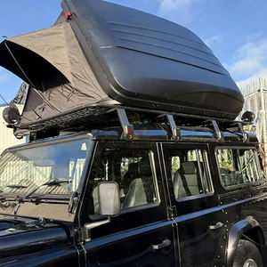 Grande tente de toit pliable à coque rigide, portable, avec sac de rangement pour voiture, en tissu Oxford imperméable, en aluminium, pour 2 à 4 personnes - Product Image 6