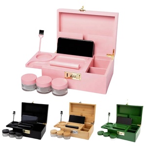 Stash hộp máy xay mùi bằng chứng UV Jar cán khay thảo mộc Stash hộp lưu trữ với khóa cửa hàng tất cả hút phụ kiện - Product Image 1