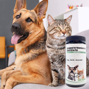 Bandelettes d'analyse d'urine pour animaux de compagnie Bandelettes d'analyse d'urine médicale vétérinaire Bandelettes d'analyse d'urine pour animaux de compagnie - Product Image 1