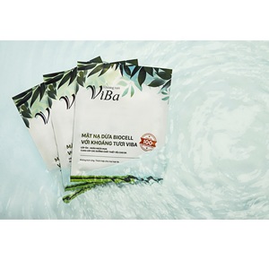 Masque en tissu hydratant et revitalisant pour le visage au lait de coco fermenté, à base de minéraux du Vietnam, unisexe, pour une peau jeune et nourrie (Biocell) - Product Image 5