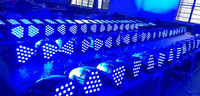 Éclairage Led rgbw 54x3w de couleur blanche, lumière pour dj, fête, spectacle, Disco, mariage, événement, scène de danse