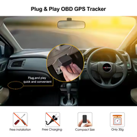 Rastreador GPS OBD GPSONE para Camiones y Taxis, Gestión de Flotas, Monitor de Voz, Alarma de Velocidad, Conexión Plug and Play