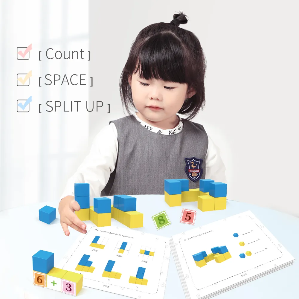 KEBO 25mm/2.5cm 86PCS giocattoli educativi cubo magnetico giocattolo blocco di plastica