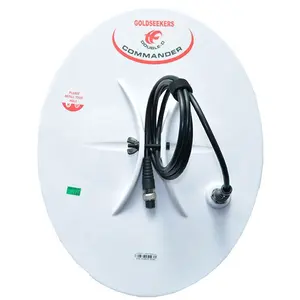Bobine de recherche elliptique Double D 12x15 pouces pour détecteur de métaux GDX8000 - Product Image 1