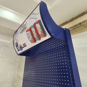 낮은 MOQ 사용자 정의 헤비 듀티 철 소매 선반 디스플레이 슈퍼마켓 단일 선반 선반 선반 소매 상점 가격 - Product Image 6