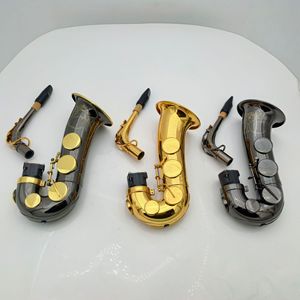 Strumento a fiato elettronico YDS120/128C/150 Sassofono elettrico per principianti Altoparlante modificato per alti/baritono Laccatura oro - Product Image 1