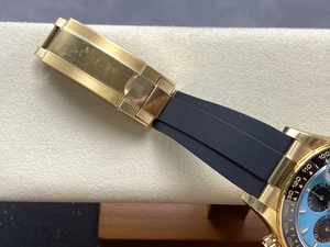 Reloj Mecánico Impermeable de Súper Calidad, 40 mm, Fábrica THB, Acero 904L, Movimiento 4131, 126518, Cronógrafo Dorado - Product Image 5