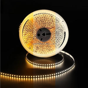 Prix d'usine 6W 12/24Volt 8mm Smd 2835 Flexible 120 Led Bande lumineuse pour TV Bande lumineuse 12v pour chambre à coucher Meubles 120 Led Rouleau Argent - Product Image 3