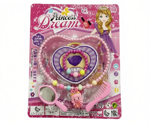 ชุดแฟชั่นเจ้าหญิงในฝันสำหรับเด็กผู้หญิง ของเล่นเสริมสวยพลาสติก อายุ 4-6 ปี อุปกรณ์แต่งตัว - Product Image 1