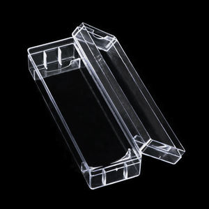 صندوق تخزين أكريليك شفاف ضيق لتنظيم سطح المكتب للاستخدام المنزلي والمكتبي - Product Image 1