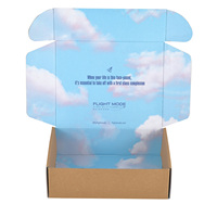 Fabricant OEM, boîte postale en carton personnalisée imprimée en couleur, impression et emballage de boîtes pour vêtements