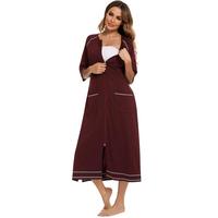 Envío Gratis, Ropa de Dormir de Verano para Mujer, Camisón Rojo Sexy