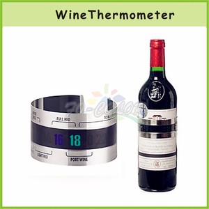 <span class=keywords><strong>LCD</strong></span> Nhiệt kế rượu vang đỏ với kỹ thuật số nhà rượu nhiệt kế dải có thể được tùy chỉnh - Product Image 6
