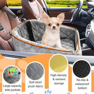 Hersteller Großhandel Hund Autos itz Booster Memory Foam Elevate <span class=keywords><strong>Pet</strong></span> Autos itz für kleine Hunde 35lbs Wasch bar - Product Image 5