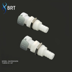 Raccords rapides pneumatiques BRT 3/8 à raccord rapide femelle en ligne avec insert mâle CPC - Product Image 5