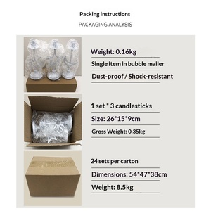 Portacandele da Tavolo Romantico <span class=keywords><strong>Sole</strong></span> Stella <span class=keywords><strong>Luna</strong></span> per Cena a Lume di Candela, Decorazione Moderna <span class=keywords><strong>e</strong></span> Semplice - Product Image 5