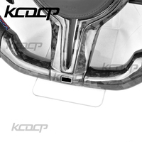 Volant en fibre de carbone forgé pour BMW M2 M3 M4 M5 M6 F10 F18 F11 F12 F30 F91 F92 F48 F49 F25 F26 F15 F16 F85 X1 X3 X4 X5 X6