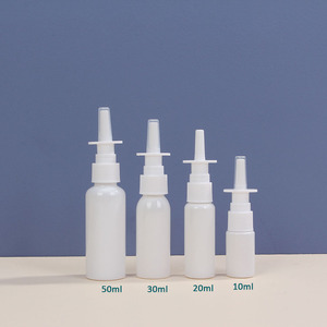 Pequeña botella de spray <span class=keywords><strong>nasal</strong></span> de plástico recargable, 5ml, 10ml, 15ml, 20ml, 50ml, rociador de niebla fina para el cuidado de la piel, suero, máscaras faciales, solución salina - Product Image 6