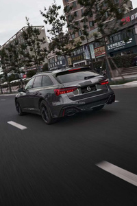 Pare-chocs de voiture compétitif pour 2019 <span class=keywords><strong>Audi</strong></span> <span class=keywords><strong>A6</strong></span> mise à niveau vers RS6 accessoires de voiture lèvre avant diffuseur de lèvre arrière jupes latérales - Product Image 5