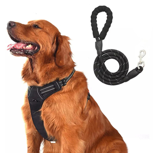 Arnés Ajustable para Perro de Fábrica Bsci, Chaleco Reflectante Antitirones con Asa, Correas Reforzadas de Alta Visibilidad, Control Fácil, Nailon - Product Image 2