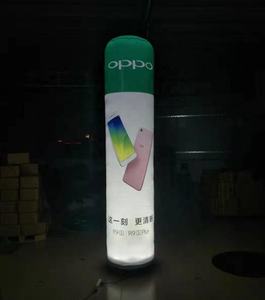 Columna Publicitaria Inflable con Iluminación LED RGB, Pilar Inflable que Cambia <span class=keywords><strong>de</strong></span> Color, Pancarta Vertical Luminosa para Festivales/Plazas Comerciales - Product Image 5