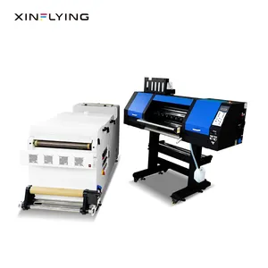 12-15m2/h New products 60cm 8 colors 4heads dtf printer CMYK+LC+LM dtf printers for sale