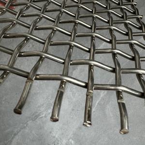 Nouveau tamis vibrant en treillis métallique à sertissage de sécurité, à haute teneur en manganèse, <span class=keywords><strong>pour</strong></span> l'exploitation minière et les concasseurs de pierres, vente en gros - Product Image 4