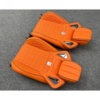 Sièges de course en cuir 2 pièces style B, imperméables, orange, pour Mercedes-Benz Classe G W464 G500 AMG G63 G550 2019-2024