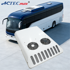 Sistema de Aire Acondicionado de <span class=keywords><strong>Techo</strong></span> de Alta Capacidad de 12KW, DC 12V 24V R134a, para Autobuses, Autocares, Microbuses, Furgonetas de Pasajeros, Sistema HVAC para Vehículos - Product Image 1