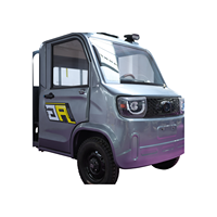 Mini camionnette électrique à 4 roues, petit camion de transport électrique à forte capacité de chargement pour la distribution urbaine et le marché agricole