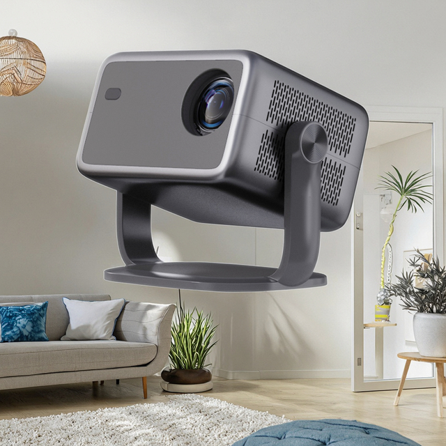 Hot Sale L018AA Smart Android 13 250 Lumens Short Throw Built-in Speakers 4K Full HD 1080p LCD LED Portable Mini Projector Home