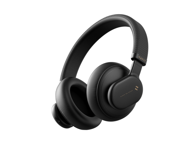 Havit H606BT BT Wireless Earphone Over-Ear Headphone Touch Control Deep Bass Headphone Headset for Sports Work Gaming