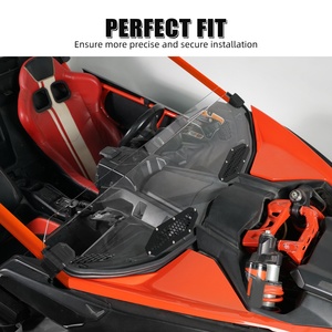 Parabrisas Delantero NICECNC UTV <span class=keywords><strong>X3</strong></span> para Can-Am <span class=keywords><strong>Maverick</strong></span> <span class=keywords><strong>X3</strong></span> 4x4 DS Turbo <span class=keywords><strong>DPS</strong></span> XRS XDS 2017-2024 con Revestimiento Resistente a los Rayos UV - Product Image 6