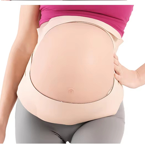 <span class=keywords><strong>Ceinture</strong></span> de soutien de maternité légère, respirante, invisible et confortable pour un port interne - Product Image 1