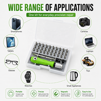 Kit de tournevis de précision 32-en-1 en acier au carbone pour ordinateurs et électroniques - Boîte à outils multifonctionnelle pour réparation et démontage