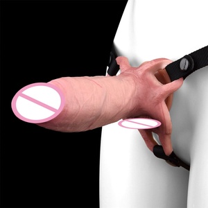 S8133 Realistic Soft <b>Silicone</b> Penis Sleeves with Strap on Other Sex Toy for Adult - Product Image 1