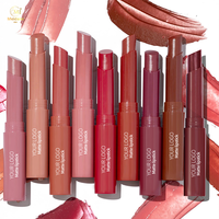 Rouge à lèvres mat de conception d'usine vente en gros personnalisé végétalien antiadhésif tasse rouge à lèvres marque privée rouge à lèvres bio étanche
