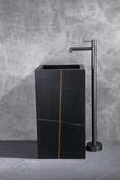 Robinet de baignoire sur pied en laiton massif de Kaiping, mitigeur de baignoire, robinet de baignoire pour salle de bain