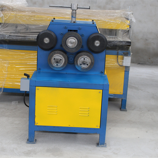 Electric Metal Rolling Machine for Carbon Steel Core Components Including Motor and Pump for Spiral Duct & Metal Sheet Bending
