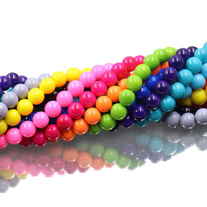 <span class=keywords><strong>Perles</strong></span> <span class=keywords><strong>de</strong></span> verre en vrac 10 mm, couleurs mélangées, brillantes, taille uniforme, <span class=keywords><strong>perles</strong></span> lâches pour loisirs créatifs, décoration intérieure, accessoires <span class=keywords><strong>de</strong></span> bracelet - Product Image 2