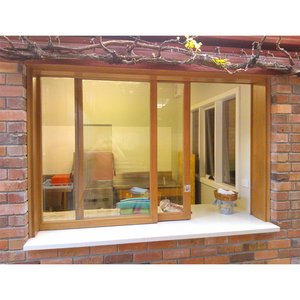 Marcos de aluminio para exteriores, <span class=keywords><strong>ventana</strong></span> de paso deslizante plegable para restaurante, cocina, novedad - Product Image 5