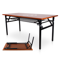 Vente en gros, salle de conférence d'école, mariage, planche étanche, table à manger pliante