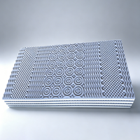 Matelas de massage ergonomique en éponge, coussin multi-motifs en mousse élastique, confortable pour lit et canapé, fourni par l'usine