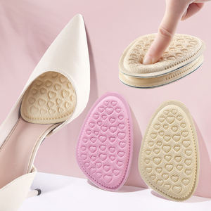Vente en gros de coussinets pour l'avant-pied pour femmes, à porter avec des chaussures à talons hauts, demi-semelles, soulagement de la douleur, confort, protection des pieds, coussinets antidérapants - Product Image 1