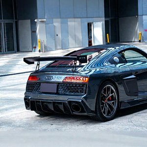 Alerón Trasero de Fibra de Carbono Preimpregnada de Alta Calidad Paktechz Ver.2 para Audi R8 2016-2023 con 100% de Compatibilidad, Accesorios para Auto - Product Image 1