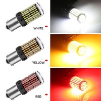 Lampe de virage pour voiture 30W 45SMD 3030 sans hyper clignotement Canbus 1156 3156 7440 BA15S P21W T20 PY21W BAU15S LED