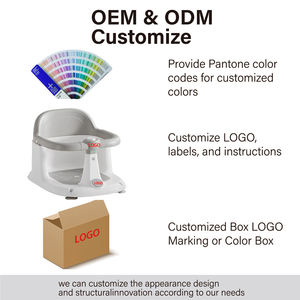 Siège <span class=keywords><strong>de</strong></span> <span class=keywords><strong>bain</strong></span> pour bébé avec capteur <span class=keywords><strong>de</strong></span> température <span class=keywords><strong>de</strong></span> l'eau, pliable, antidérapant, en silicone, pour bébés <span class=keywords><strong>de</strong></span> 1 à 2 ans (CE & EN17022) - Product Image 6